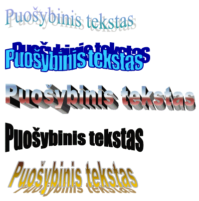 puošybinis tekstas